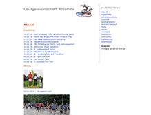 Tablet Screenshot of lg-albatros-kiel.de